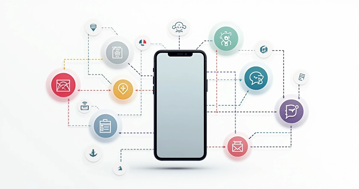 Fluxo integrado entre webpush, chatbot e email em ecommerce 