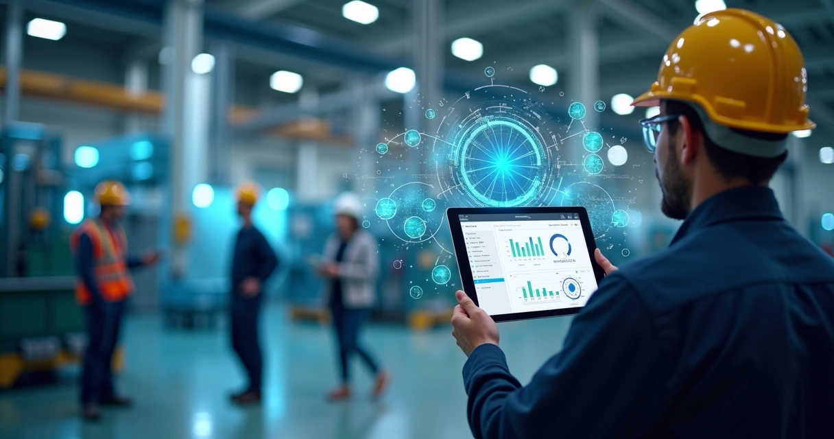 Interface digital de sistema de manutenção integrado a plantas industriais 