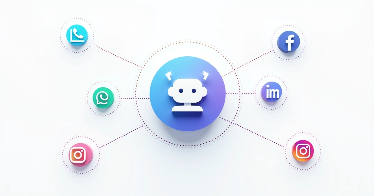 Integração entre bot, CRM e redes sociais 