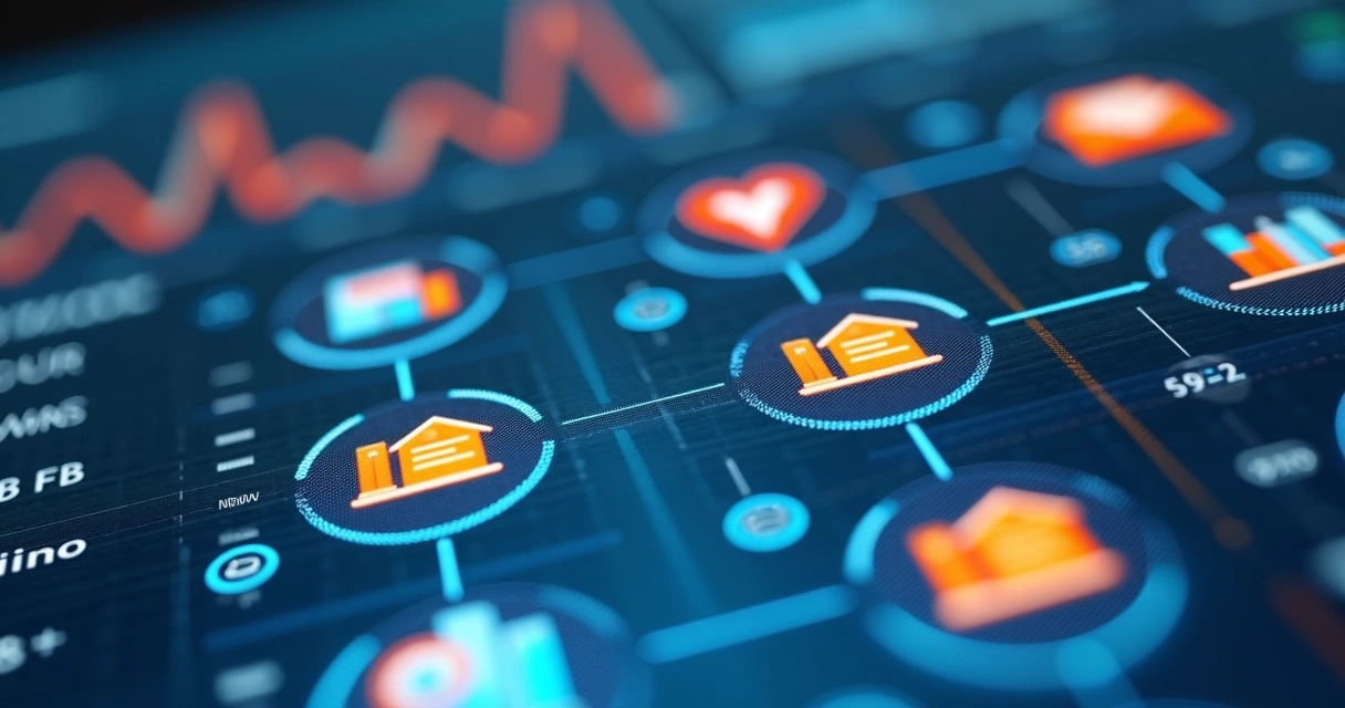 Painel de gestão digital com contratos sendo integrados a sistemas escolares 