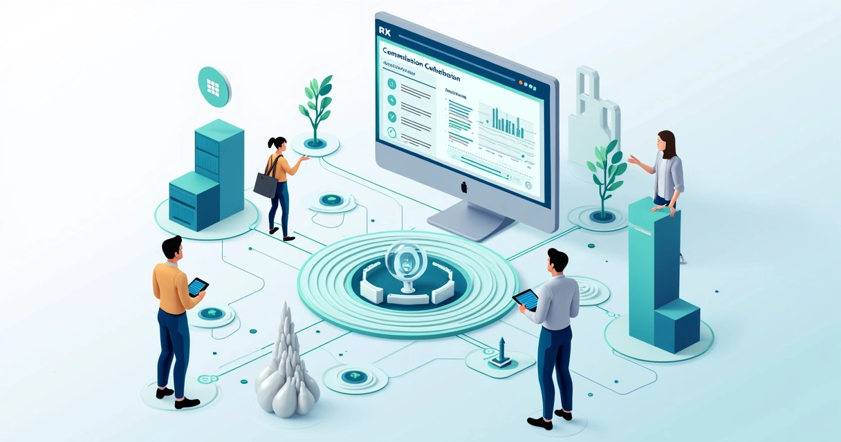 Integração de sistemas de vendas, CRM e relatórios digitais 