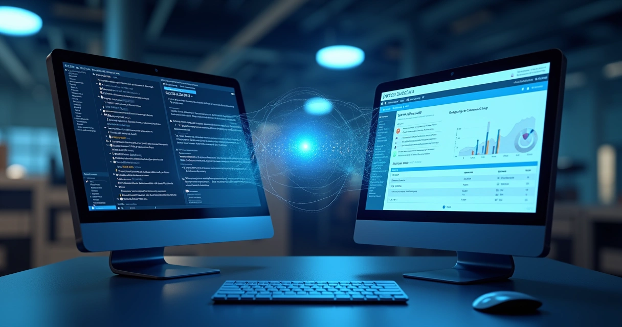 Tela mostrando integração entre plataforma de dados e CRM empresarial 