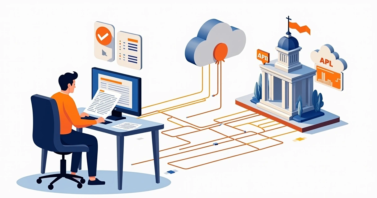 Integração automatizada de sistemas SaaS com prefeitura para NFS-e 