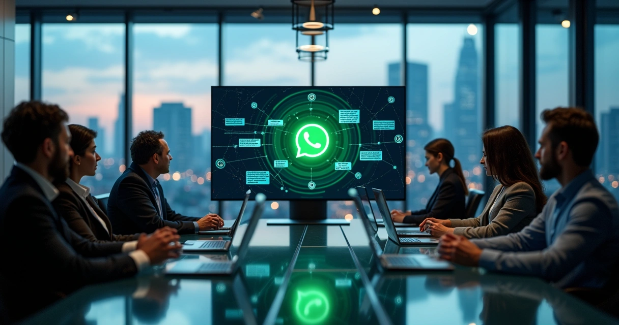 Integração de sistemas empresariais ao WhatsApp por meio da API oficial da Meta em ambiente corporativo moderno 