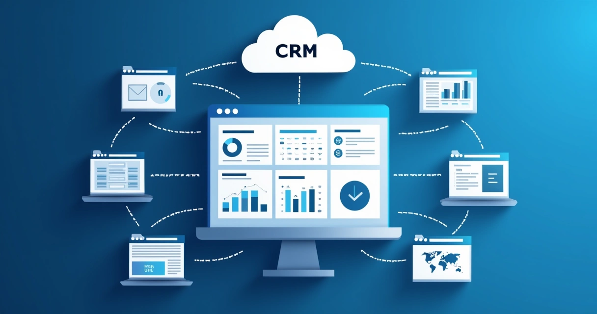 Exemplo de integração entre CRM imobiliário, site próprio e múltiplos portais 