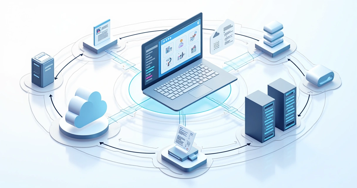 Esquema de integração entre calculadora tributária e sistemas fiscais 
