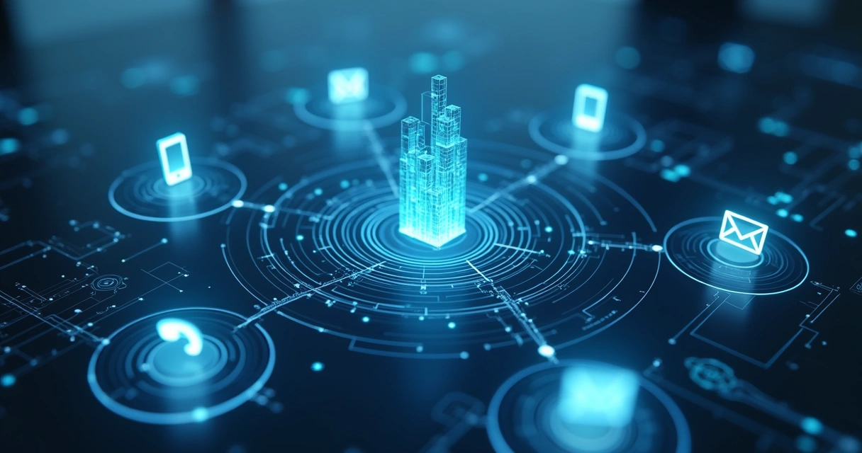 Integração visual de vários canais de atendimento digital 