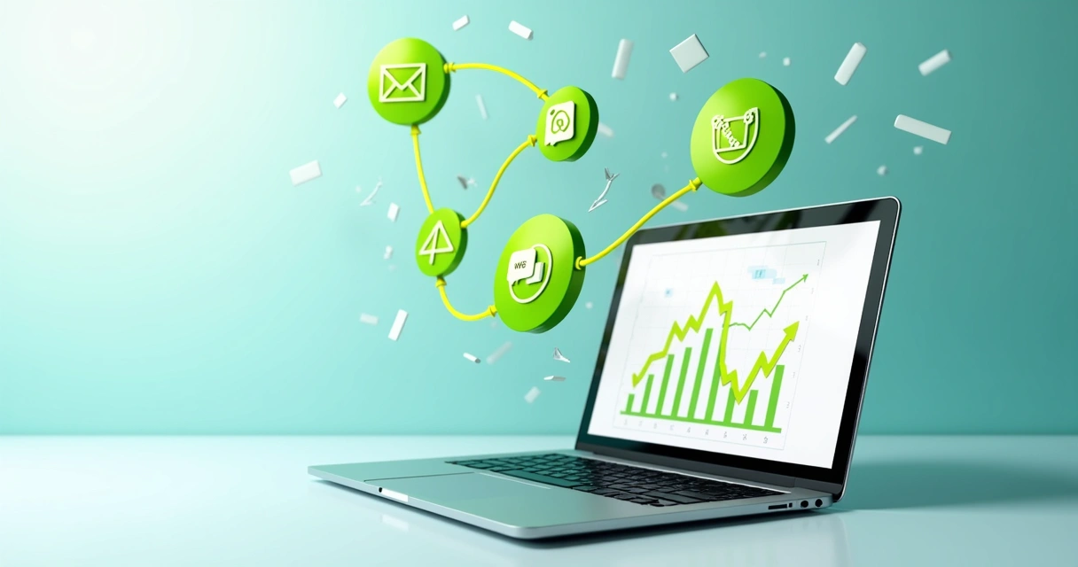 Integração de e-mail, WhatsApp e SMS em marketing para lojas virtuais 