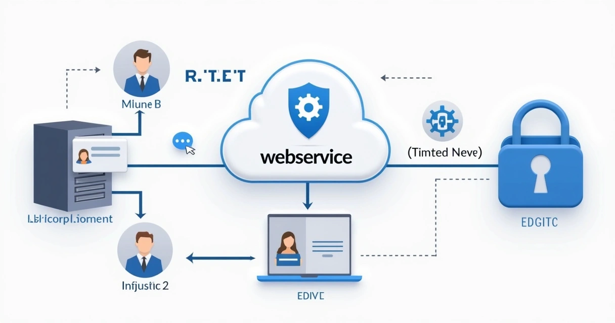 Fluxo de integração do certificado digital A1 com API REST em SaaS