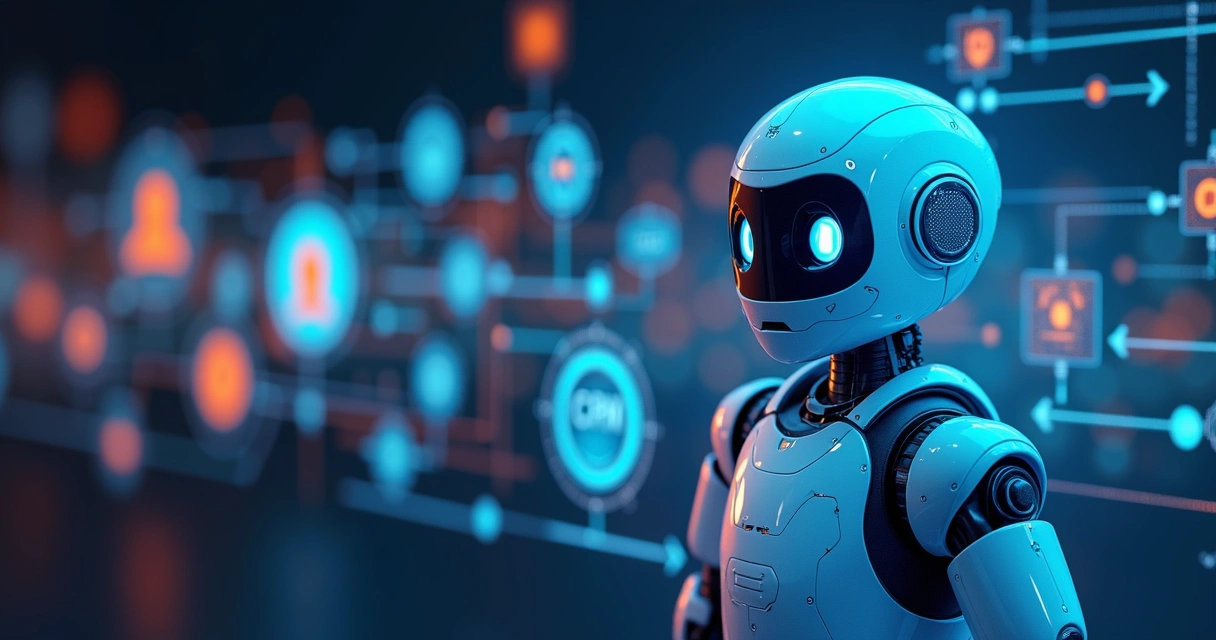 Fluxo visual de integração entre chatbot, CRM e ERP