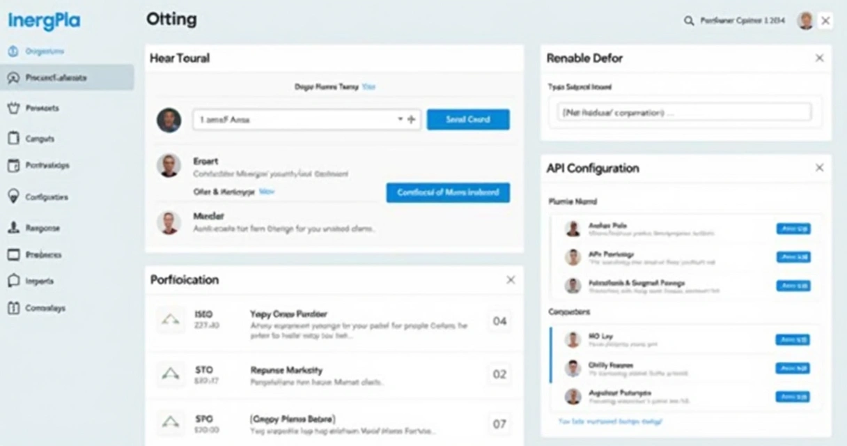 Dashboard de integração entre SaaS e ChatGPT via plataforma no-code 