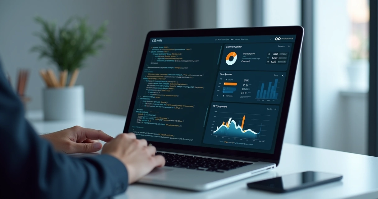 Tela de integração de conta digital com plataforma de gestão 