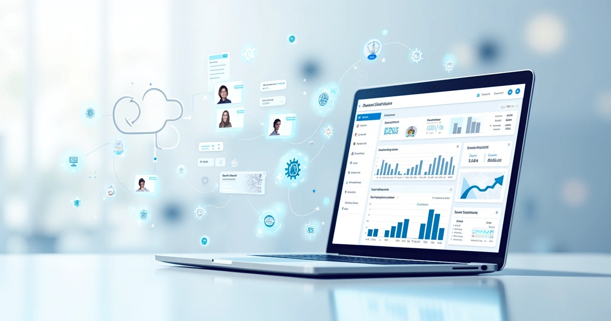 Painel de integração entre sistema SaaS e CRM 