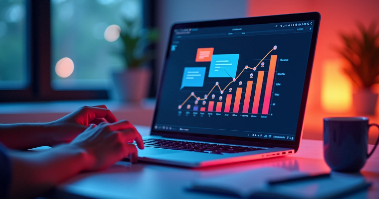 Fluxo mostrando integração entre CRM, anúncios e landing pages 