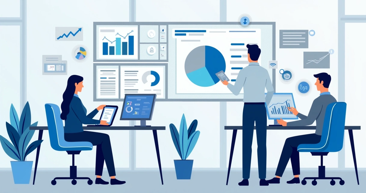 Integração visual ERP CRM nas operações do negócio 