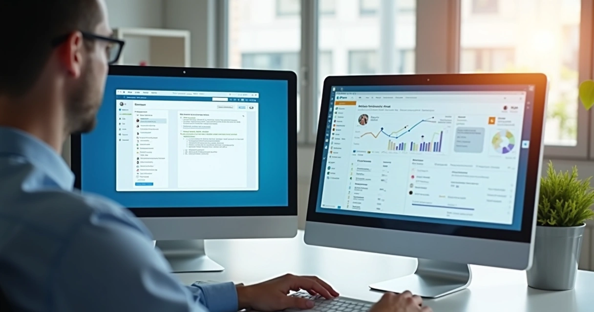 Integração entre LinkedIn e CRM. 