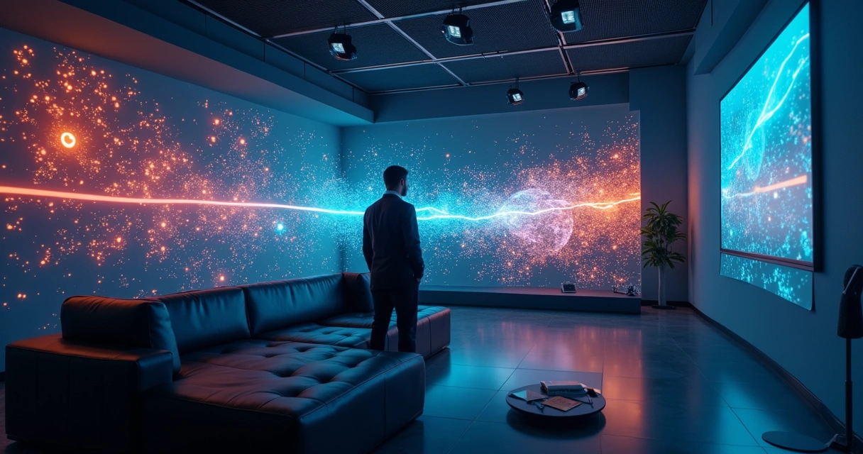 Profissional conectando sistemas médicos digitais 