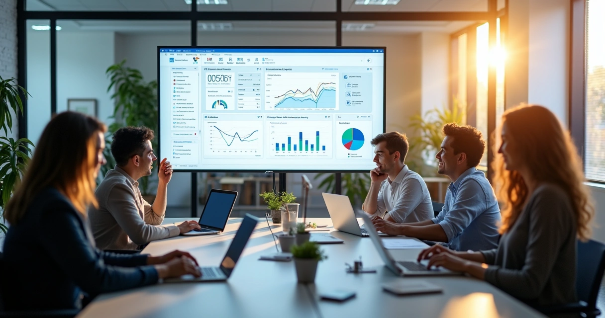 Ferramenta para Prospecção de Clientes: Como Escolher e Integrar com Inteligência Comercial 2 Painel com integrações de dados entre CRM, ferramenta de enriquecimento de leads e automação.