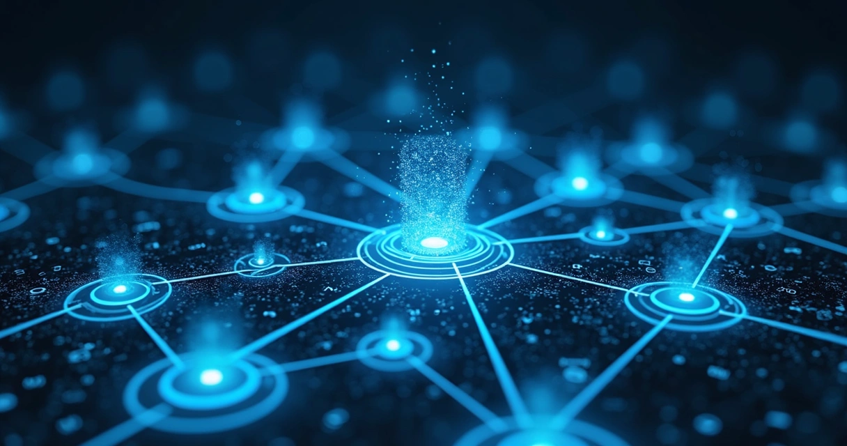 Fluxo de integração de dados em negócios conectados digitalmente 