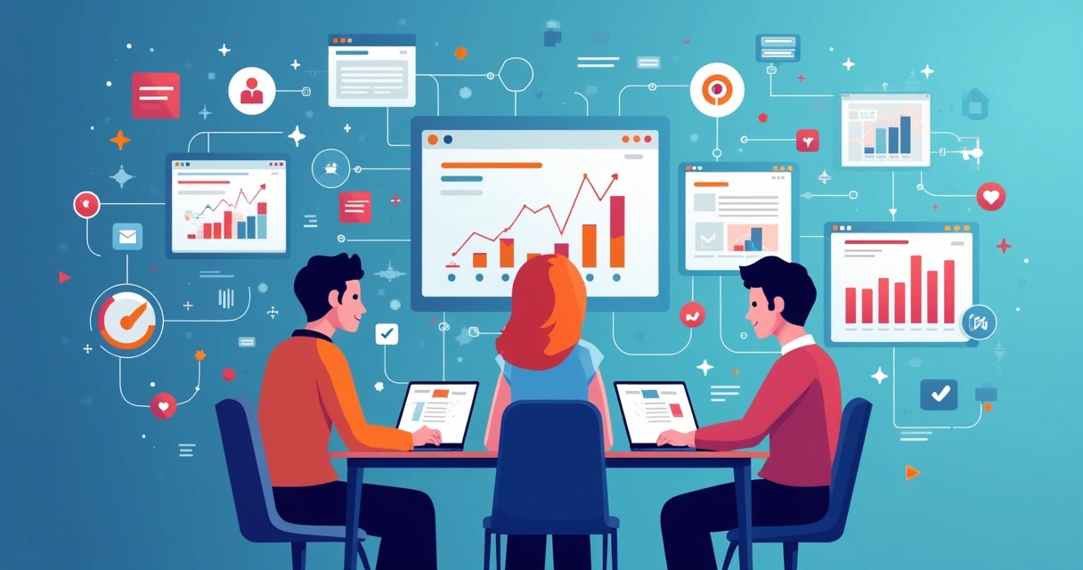 Integração entre equipes de marketing, vendas e customer success em SaaS 