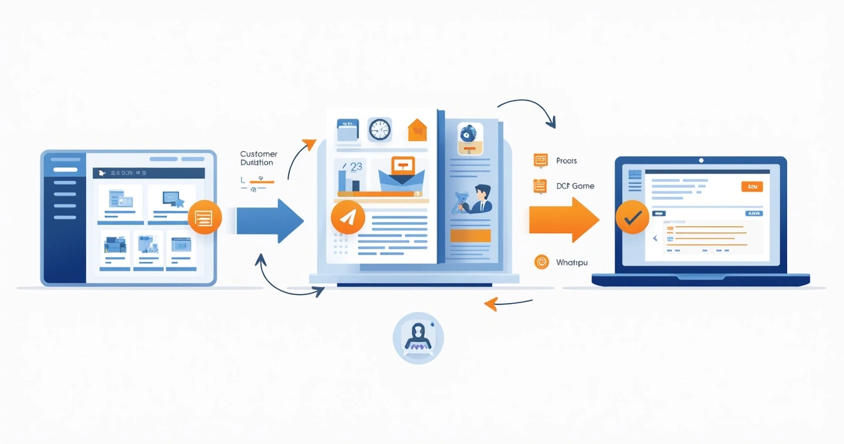 Integração entre ERP, catálogo e pedidos