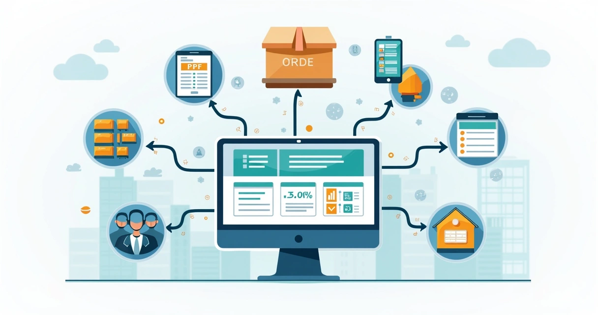 Integração entre ERP, catálogo digital e pedidos B2B