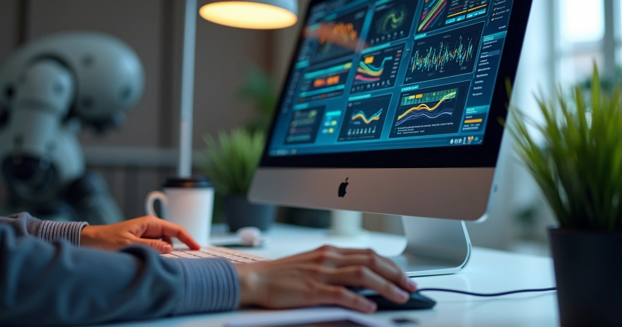 Tela de integração entre sistema ERP e robôs digitais 