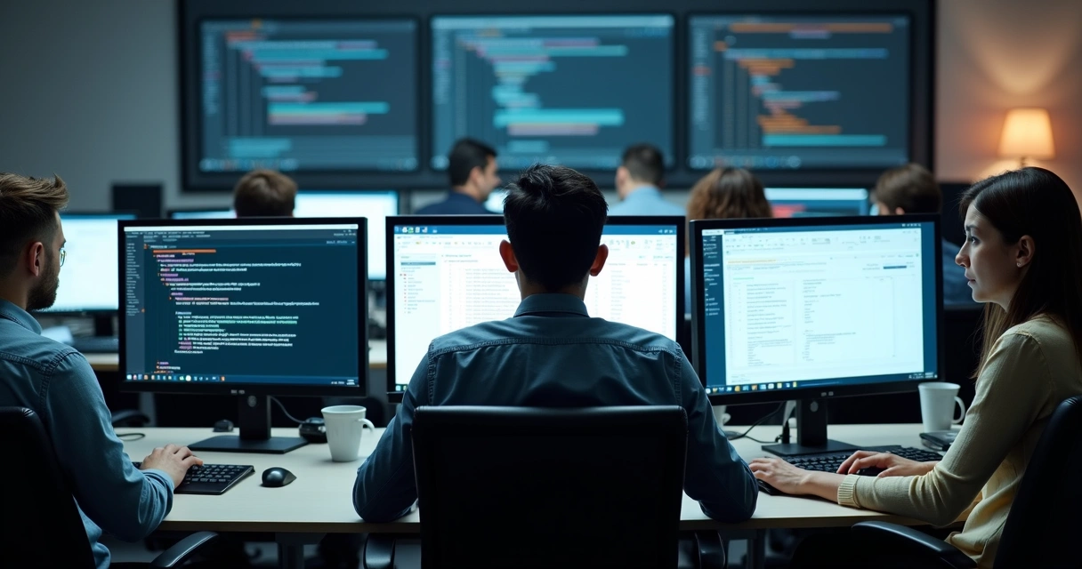 Painel de controle com múltiplos sistemas não integrados, dificultando a visualização do fluxo do processo 