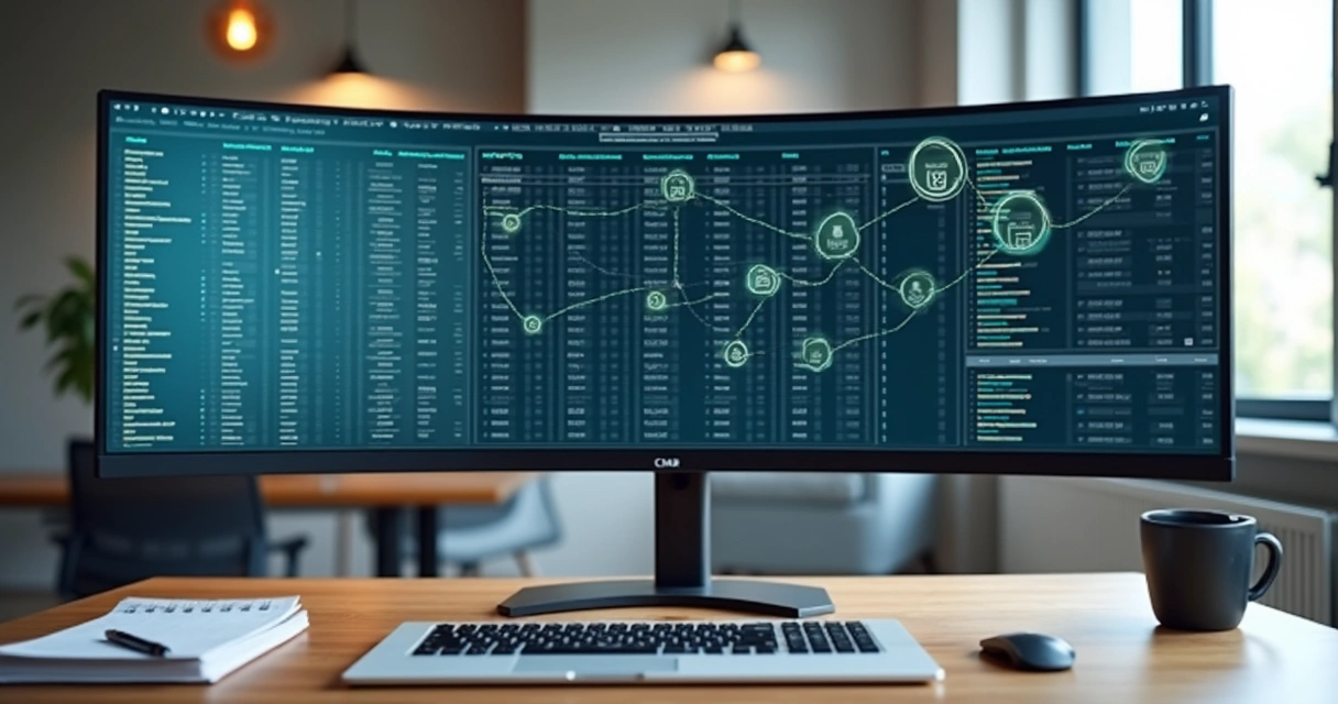 Tela com layout CNAB conectando ERP a múltiplos bancos 