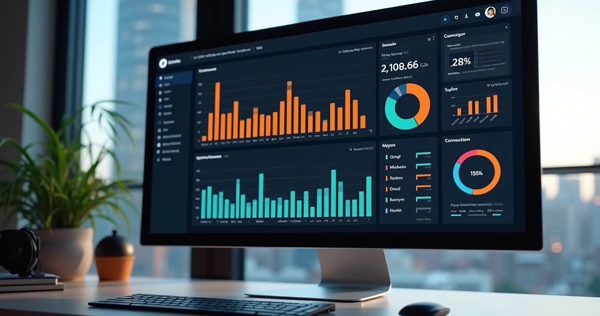 Integração de múltiplas fontes de tráfego em um dashboard 
