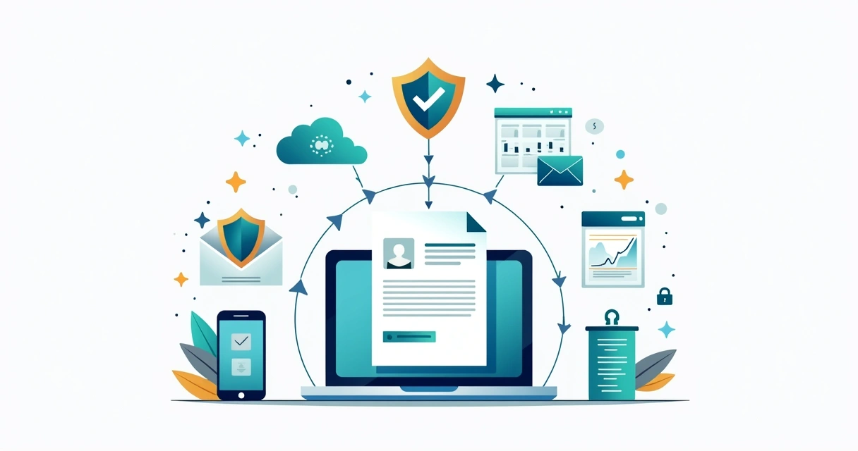 Fluxo de integração de formulário, CRM e rastreamento de dados