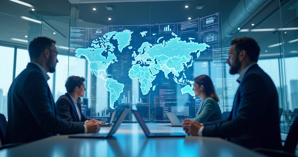 Processo de integração entre IA, cloud e dados em ambiente corporativo 