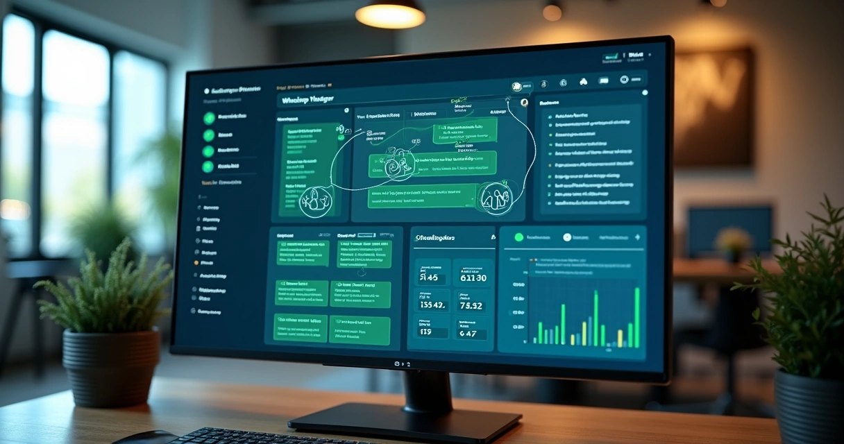 Interface mostrando integração entre IA e CRM na gestão de vendas 