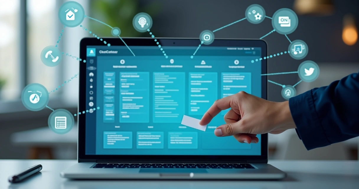 Quadro Kanban integrado a canais de atendimento digitais 