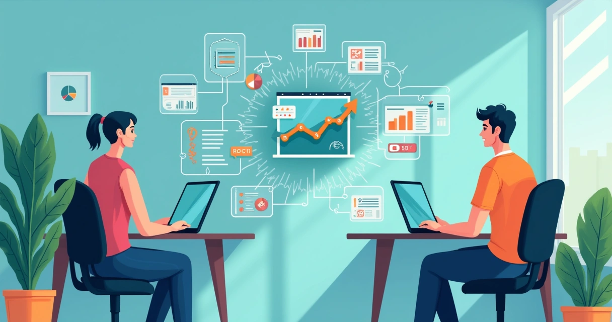 Conexão entre times de marketing e vendas com tecnologia ao centro 