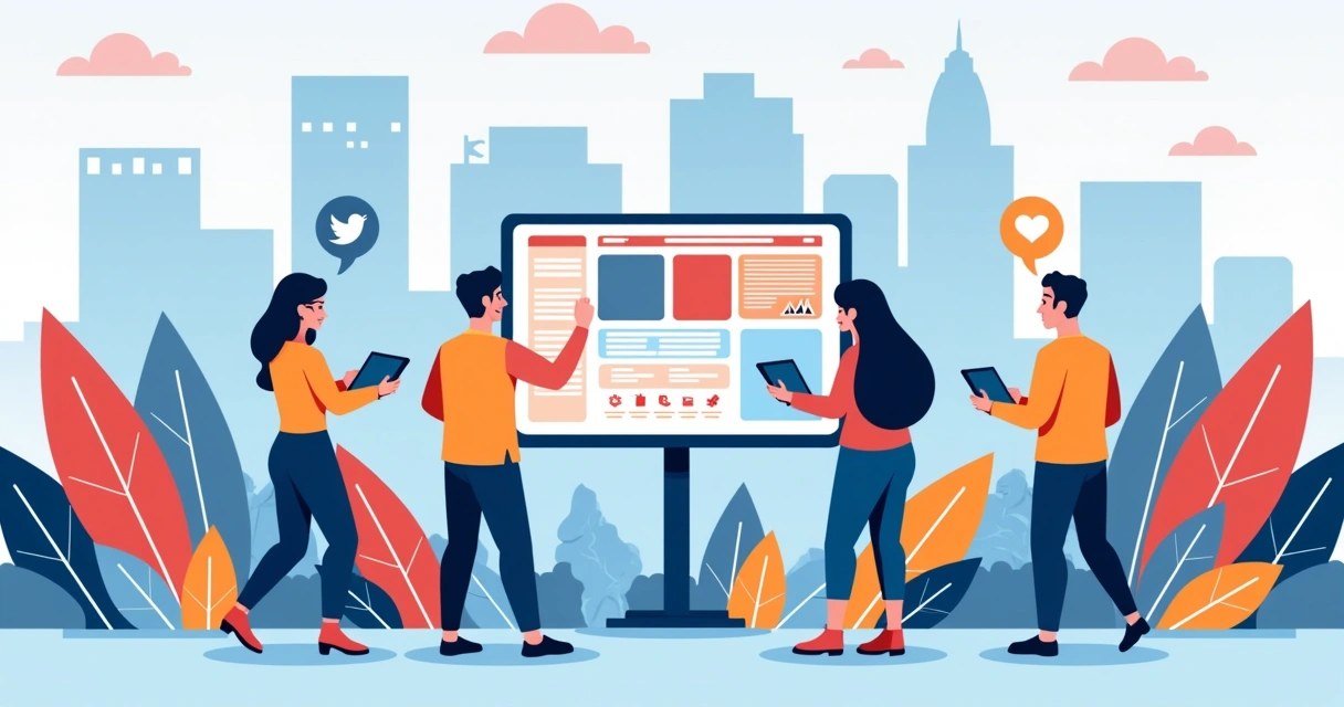 Equipe de rua conectando informações coletadas à plataforma digital da campanha 