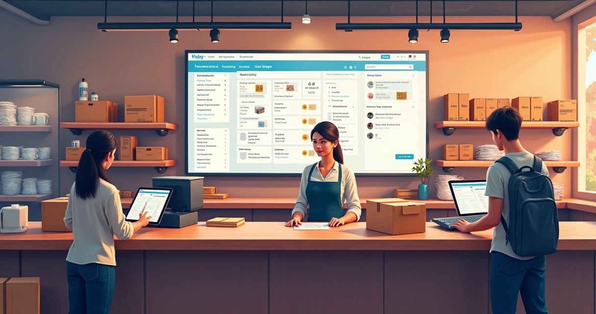 Integração dos canais de vendas online e offline para PME 