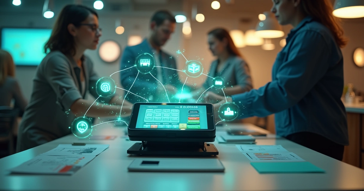 Integração de POS, link e gateway de pagamento em marketplace 