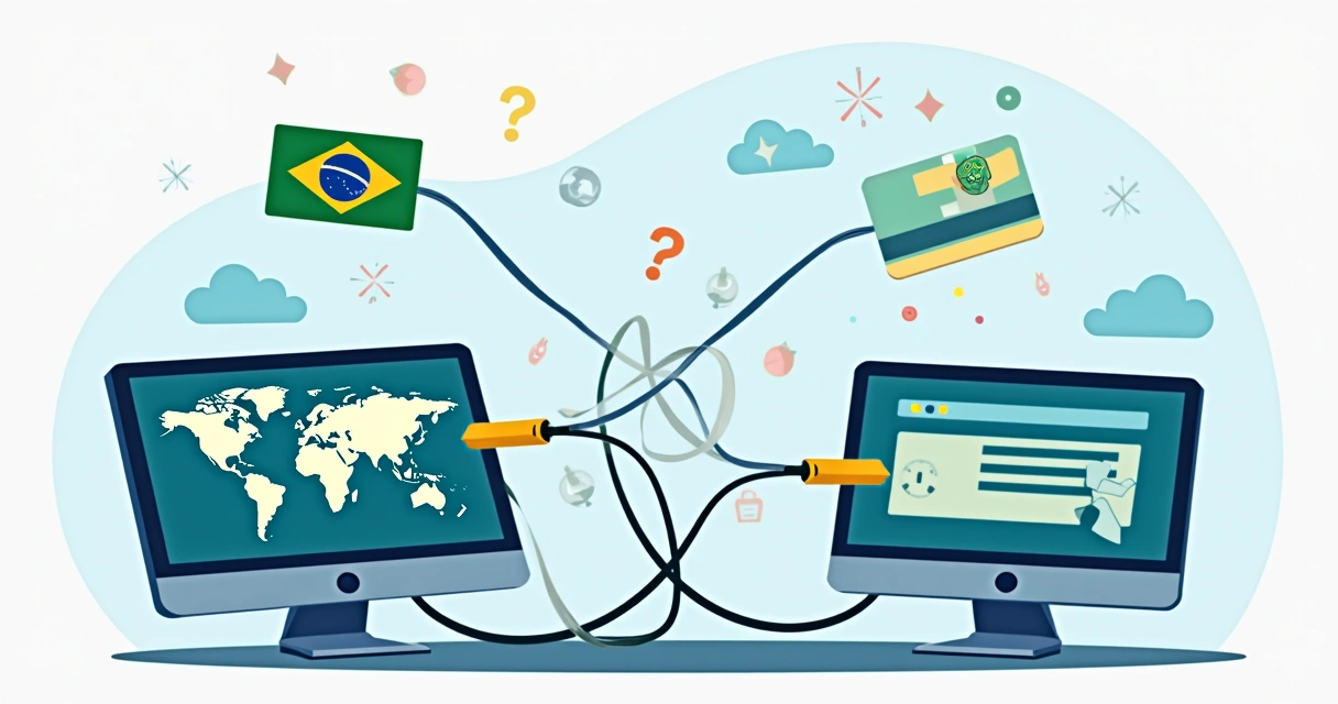 Problemas de integração de sistemas nas operações de pagamento 