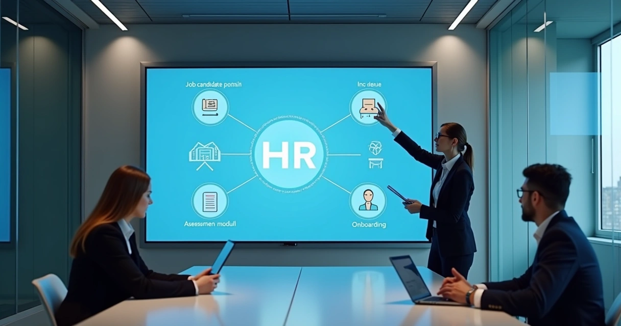 Fluxo digital entre recrutamento, agenda e sistemas de RH 