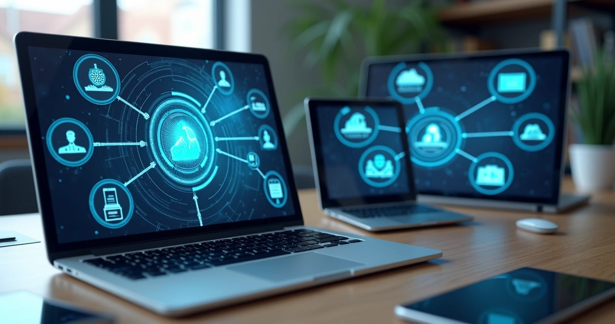 Plataforma EAD integrada a sistemas de RH e intranet empresarial. 