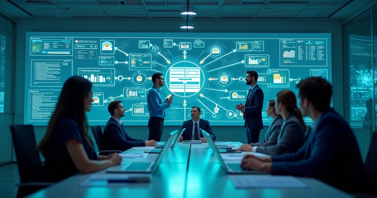 Painel com ERP, CRM e WhatsApp conectados por IA 
