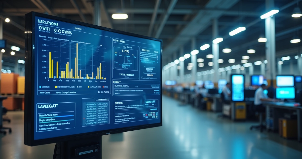 Dashboard mostrando integração ERP e Gate Control 