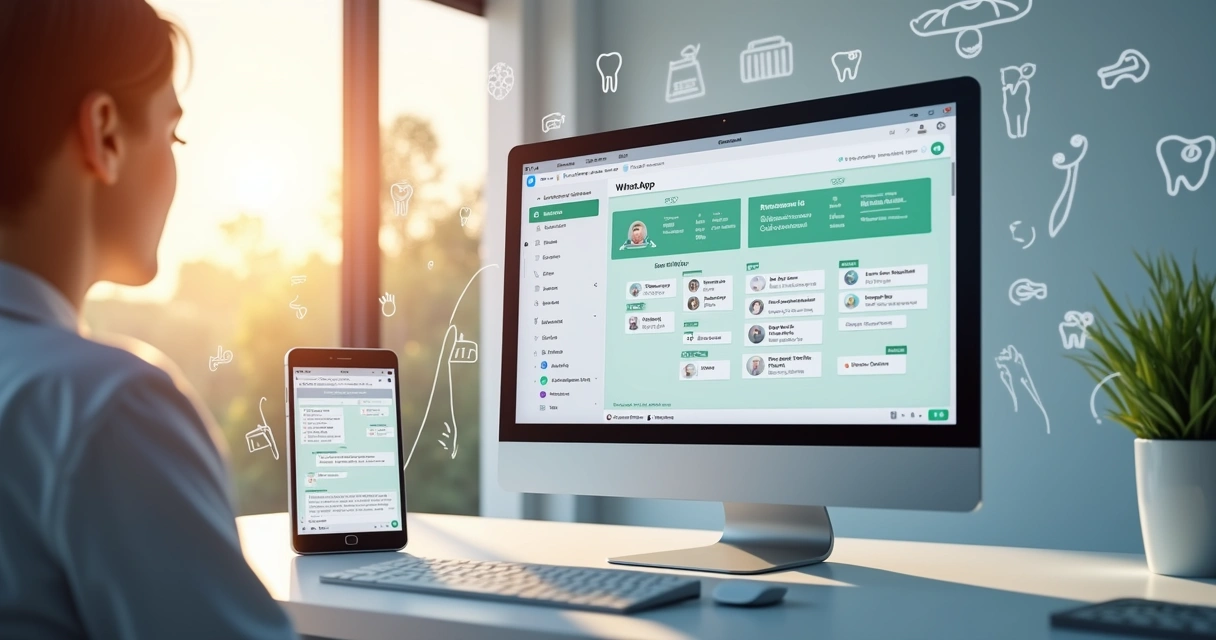 Interface de integração entre WhatsApp e sistema odontológico 