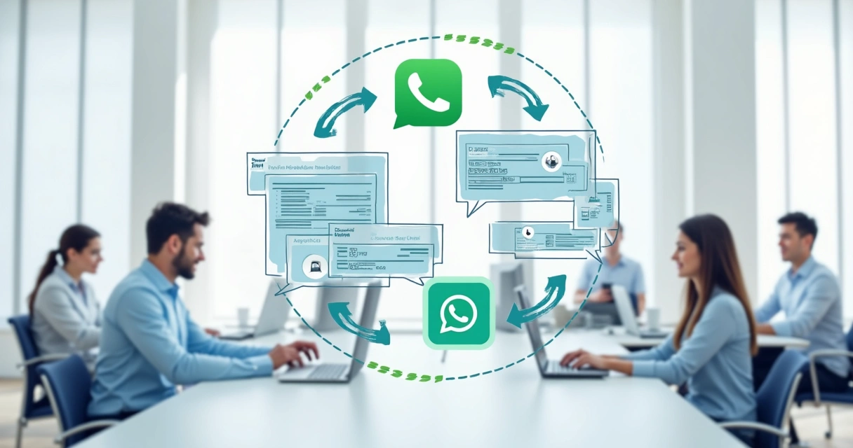 Fluxo de integração entre WhatsApp, CRM e equipe de vendas imobiliária 