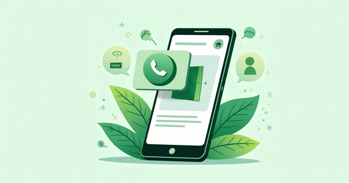 Página digital com botão do WhatsApp visível ao lado de um pedido sendo enviado 