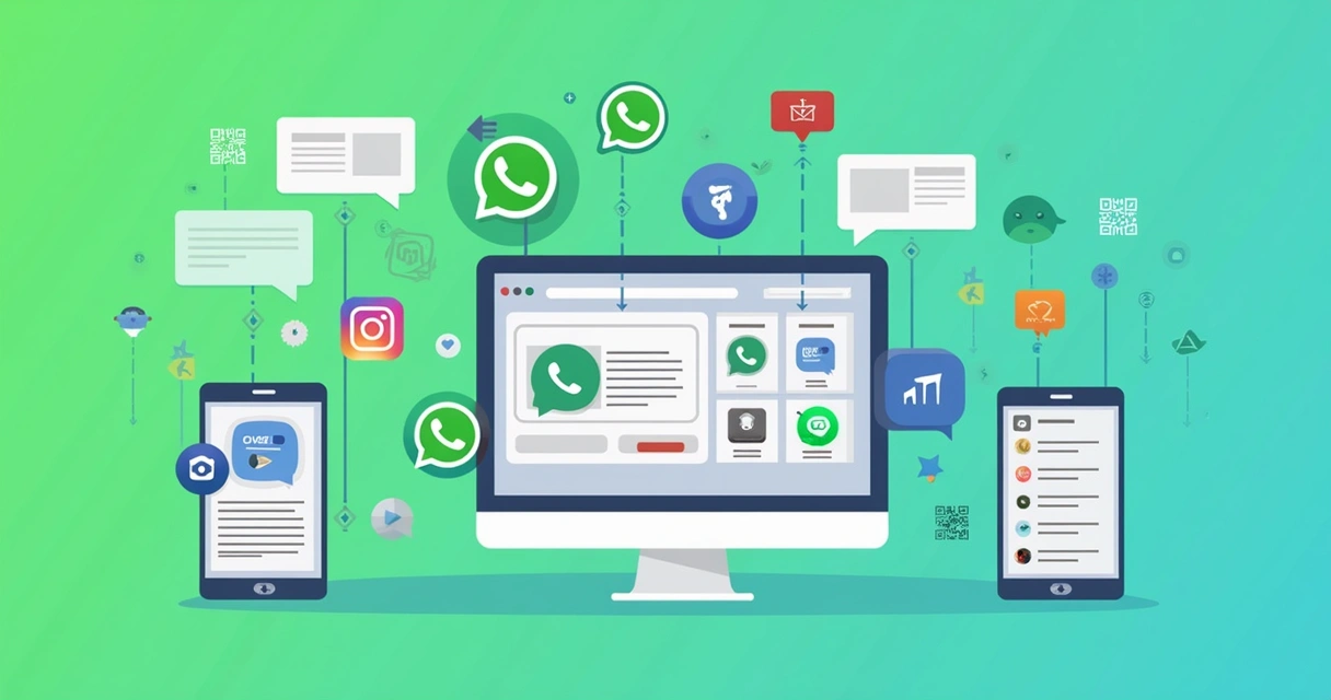 Integração entre loja virtual, WhatsApp e redes sociais 