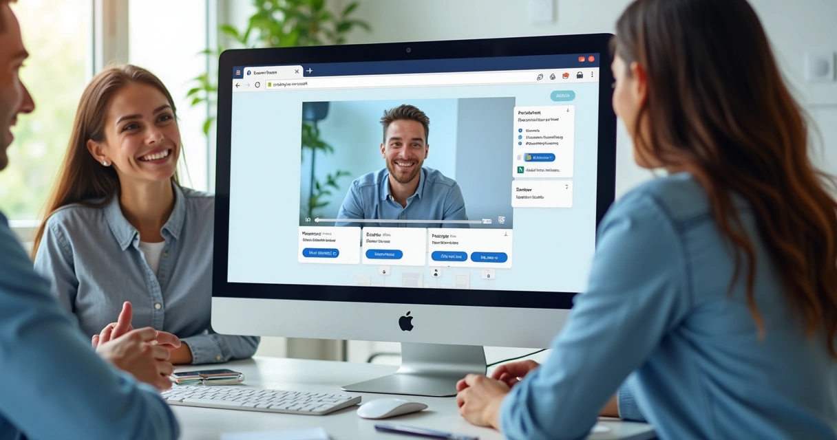 Integração digital de videochamadas e pagamentos em plataforma EAD 