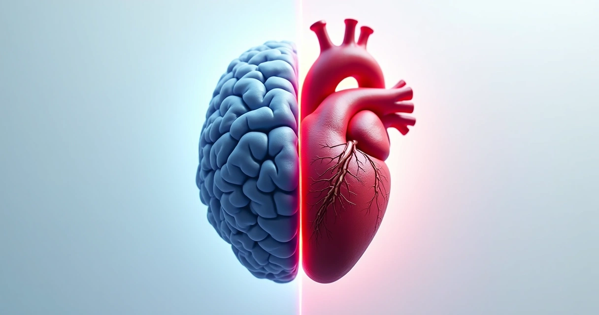 Apoyo visual de integración entre cerebro y corazón