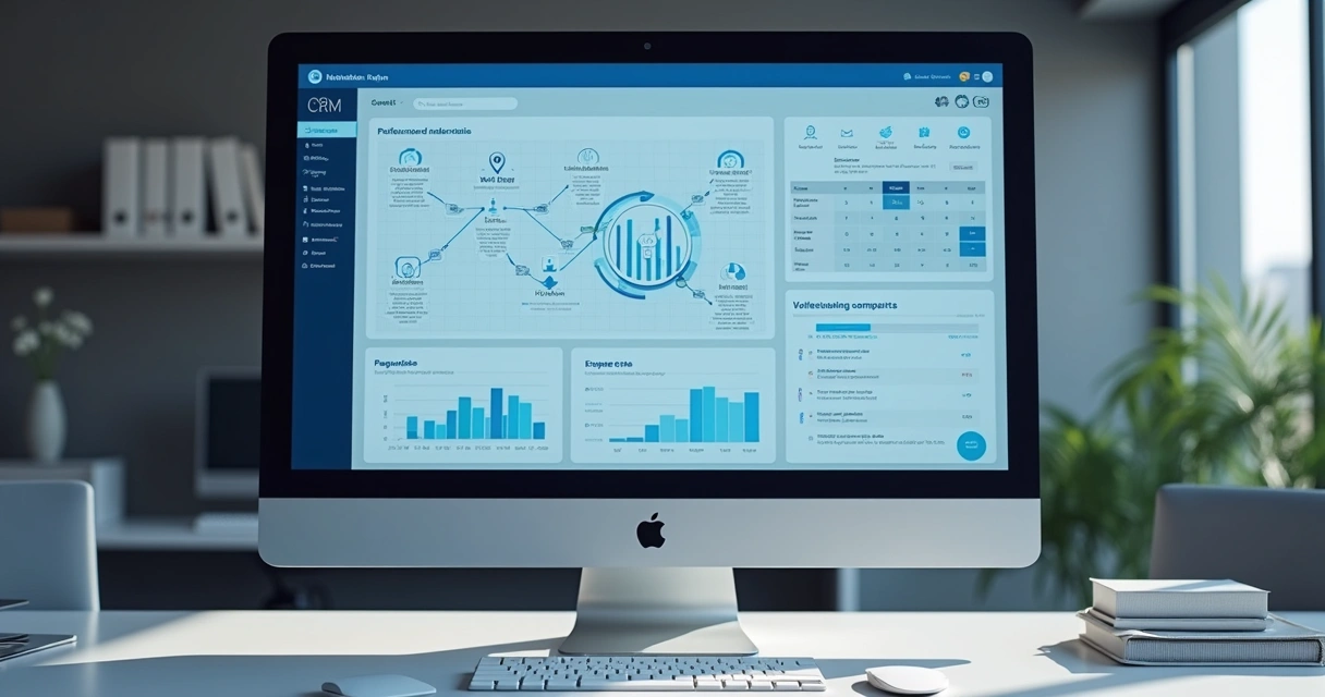 Dashboard with CRM integrations and sales channels